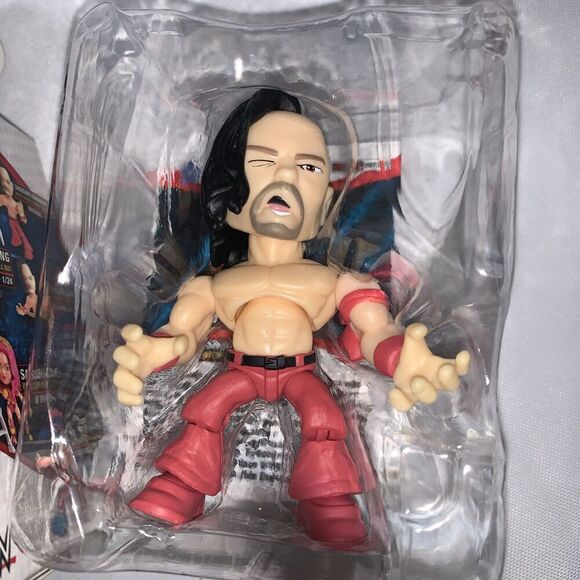 SHINSUKE NAKAMURA - WWE Action Vinyls Figure 2018 w/ Kendo Shinai Sword Red - Picture 2 of 4